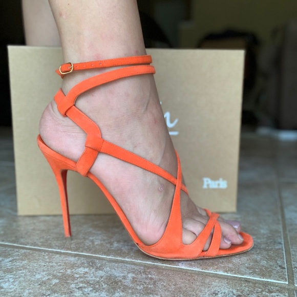 Christian Louboutin Shoes - Christian Louboutin Audrey 100 in Papaye